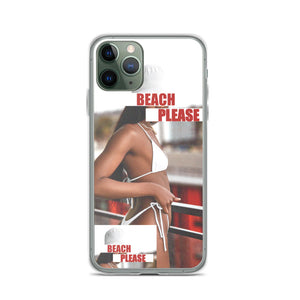 Beach Please iPhone Case