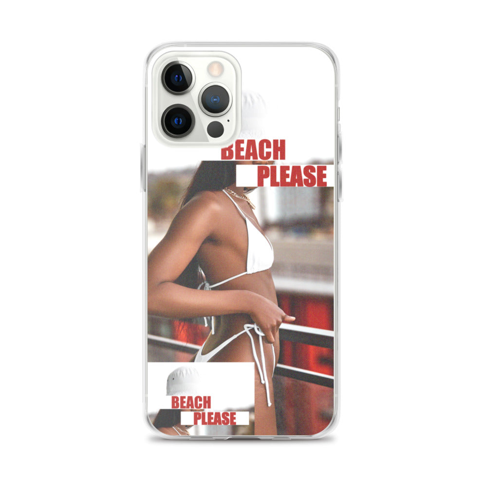 Beach Please iPhone Case