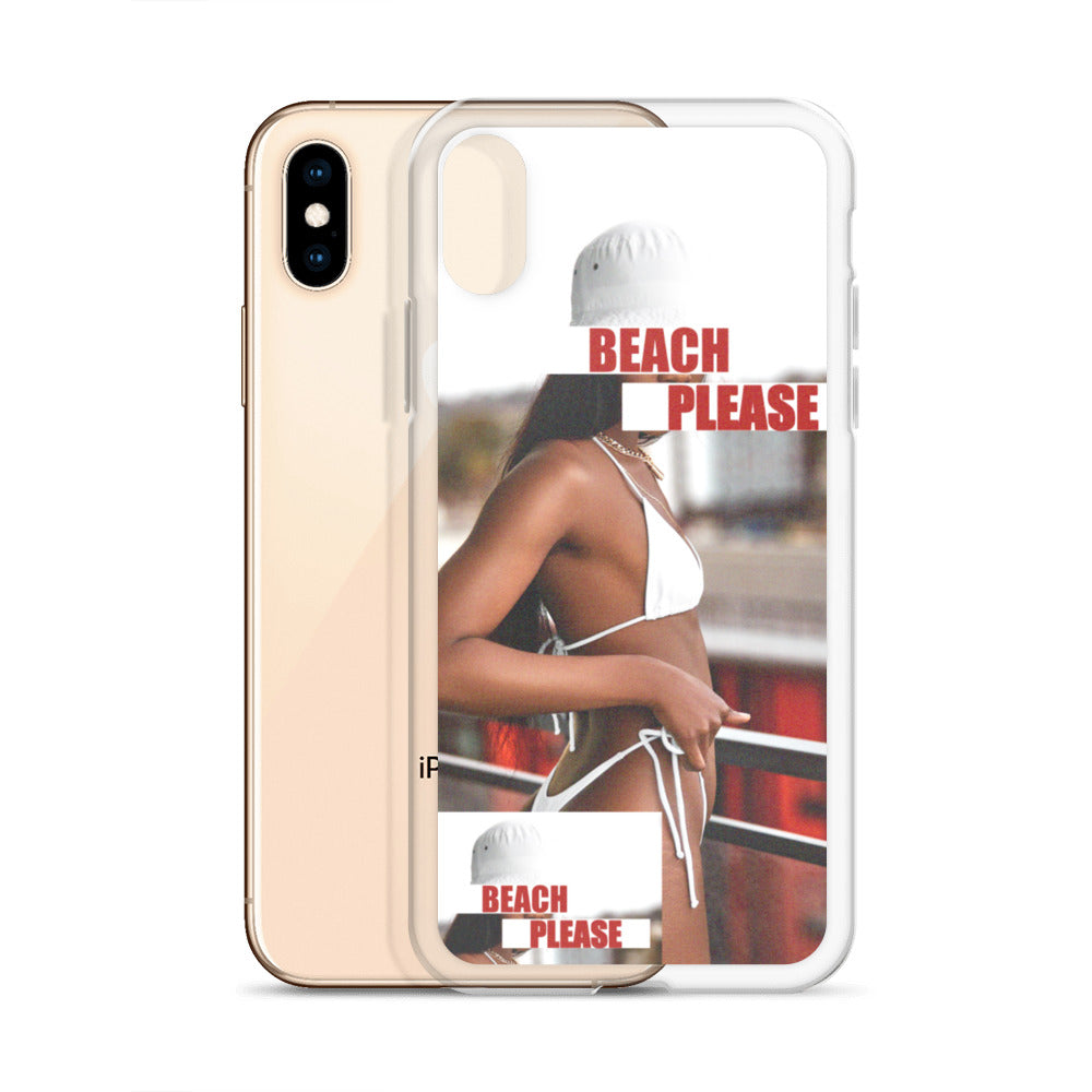 Beach Please iPhone Case