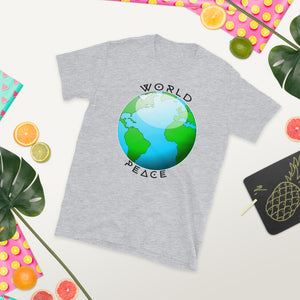 World Peace Short-Sleeve Unisex T-Shirt (Soft Shirt)